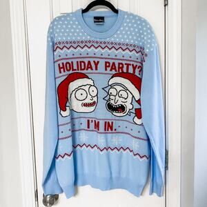 RICK & MORTY • Adult Swim Holiday Party, I’m In Christmas Sweater
